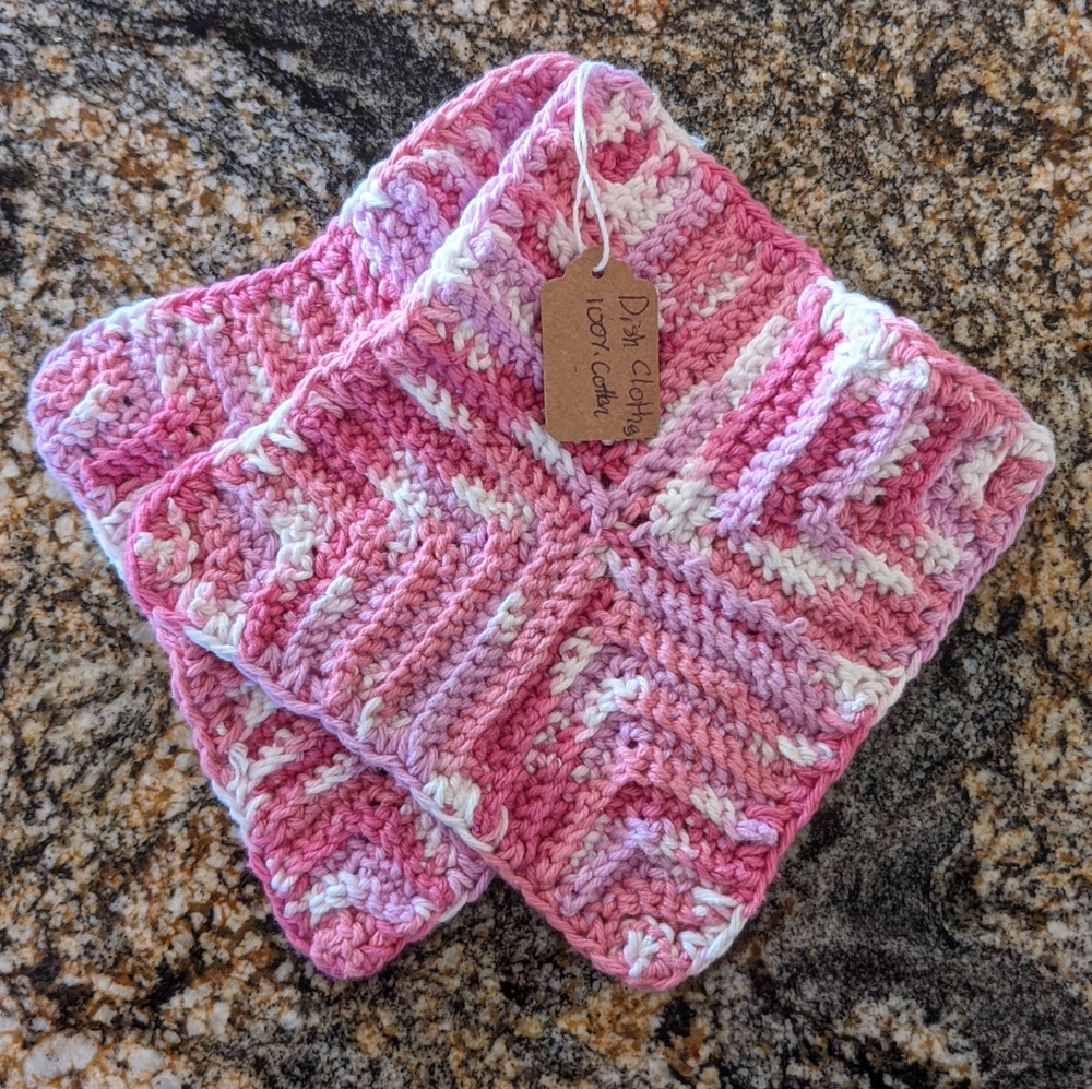 Cotton Crochet Dishcloths